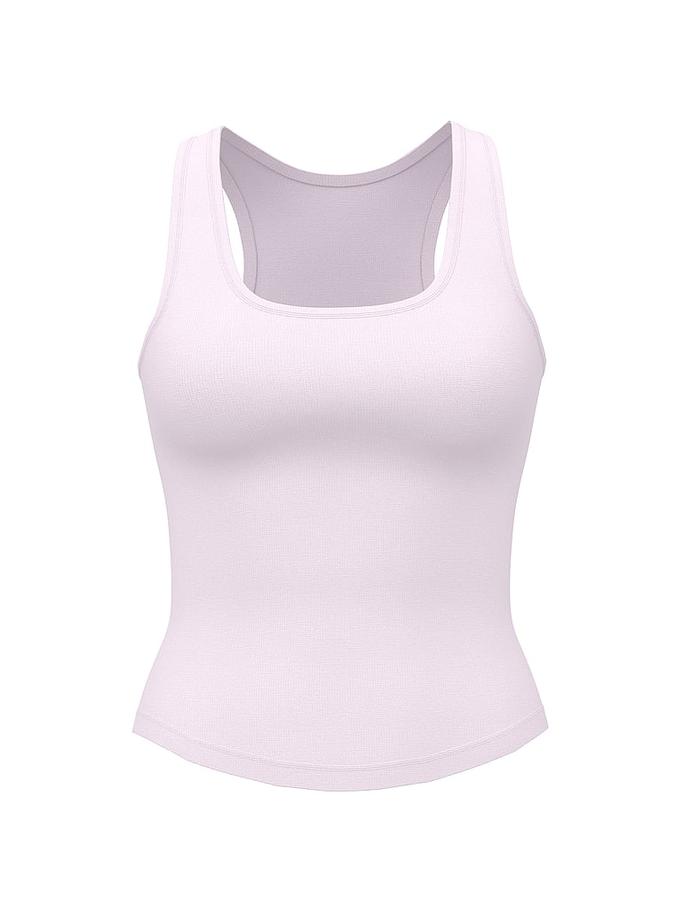 Relaxed Rib Boyfriend Tank Top image number 2