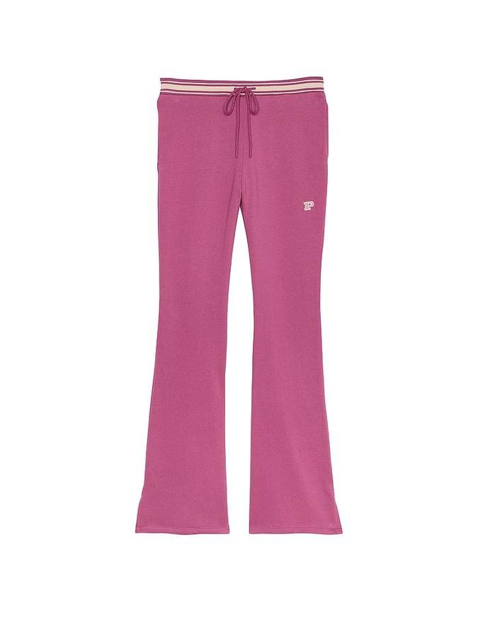 Ivy Fleece Split-Hem Flare Sweatpants image number 2