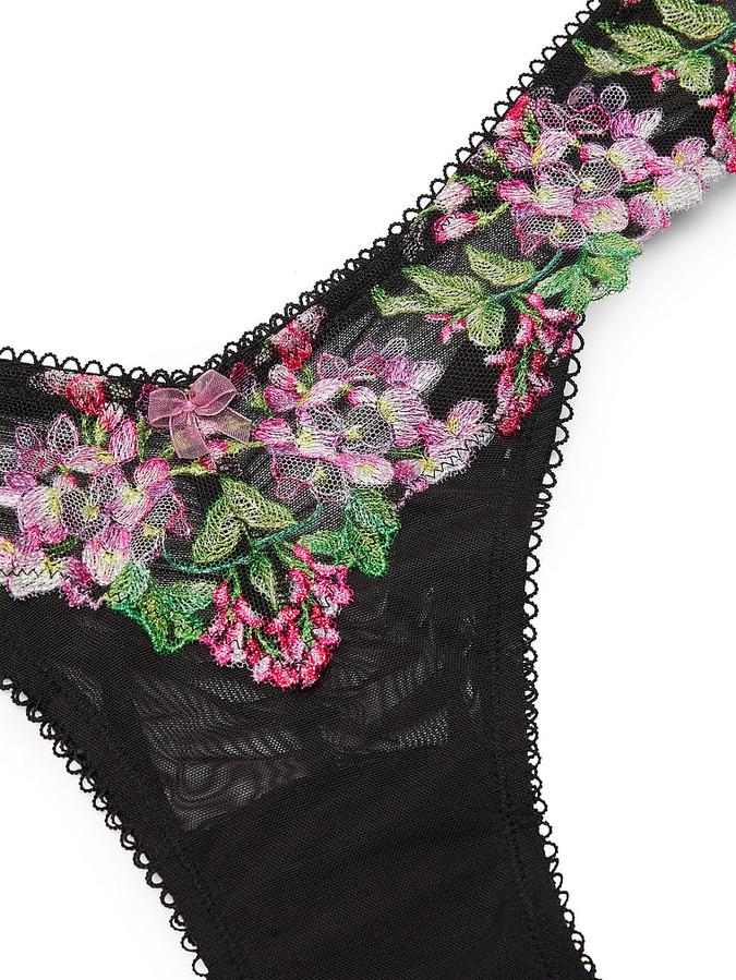Wisteria Embroidery Brazilian Panty image number 3