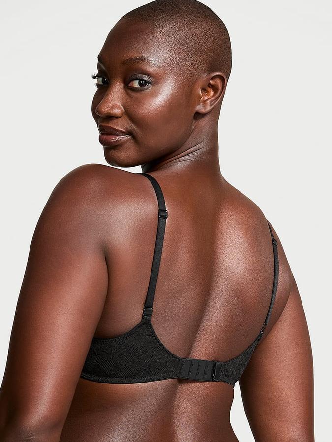 Invisible Lift Unlined Lace Demi Bra image number 1