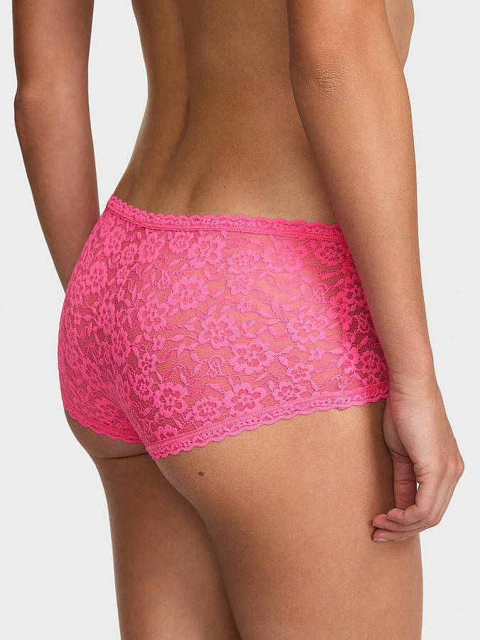 Lace Low-Rise Boyshort