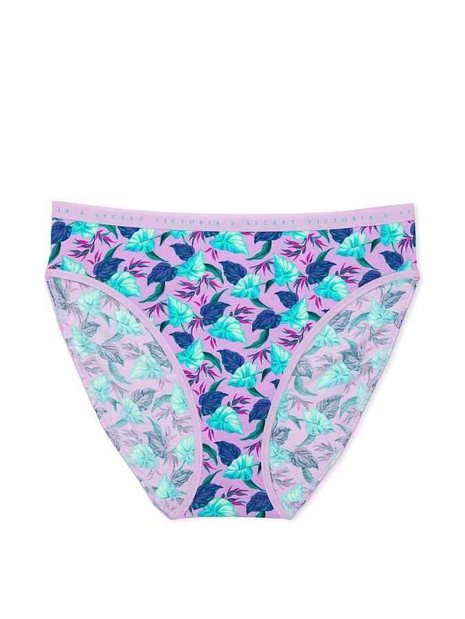 Stretch Cotton High-Leg Brief Panty image number 2