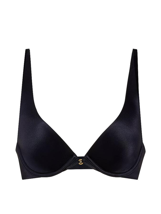 Smooth Lightly Lined Plunge Bra image number 2