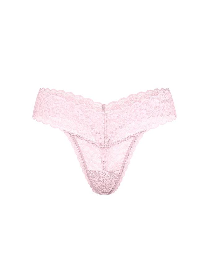 Blossom Lace Thong Panty image number 2