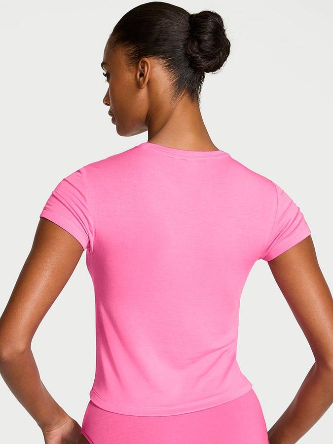 Ribbed Modal Fitted Tee