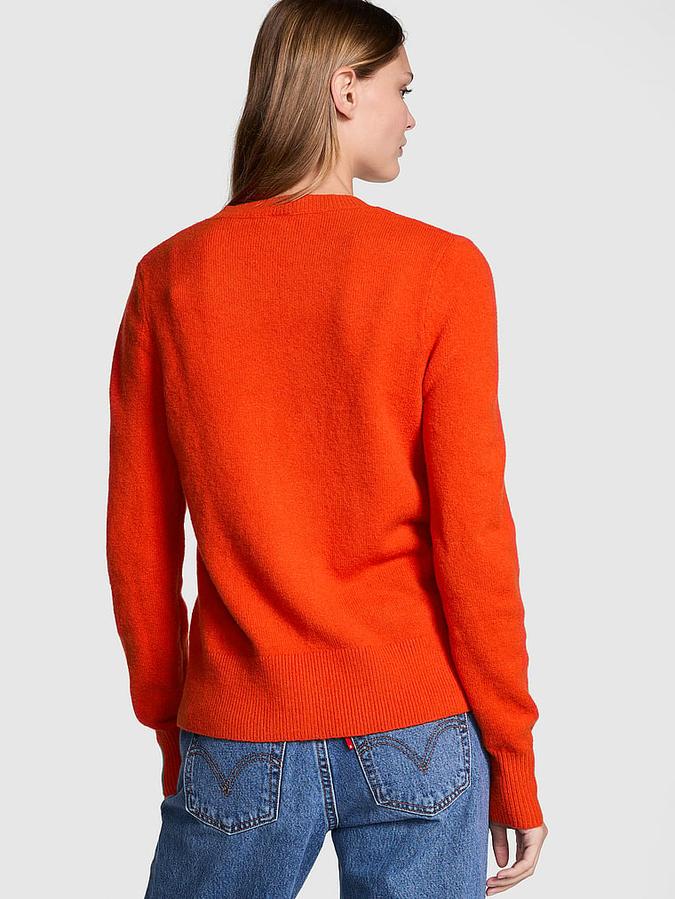 Collegiate Knit Crewneck Sweater image number 1