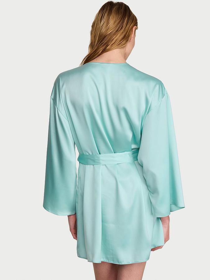 Satin Short Robe