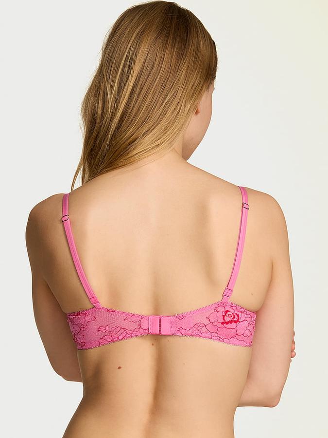 Rose Lace Push-Up Bra