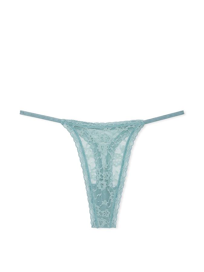 Lace String Thong Panty image number 0