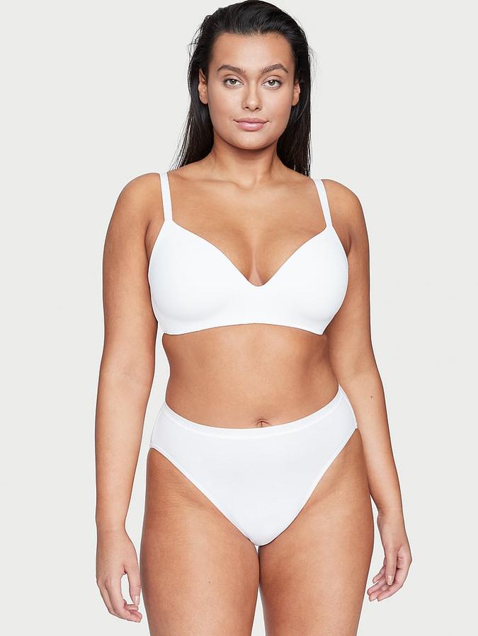 Stretch Cotton High-Leg Brief Panty image number 0