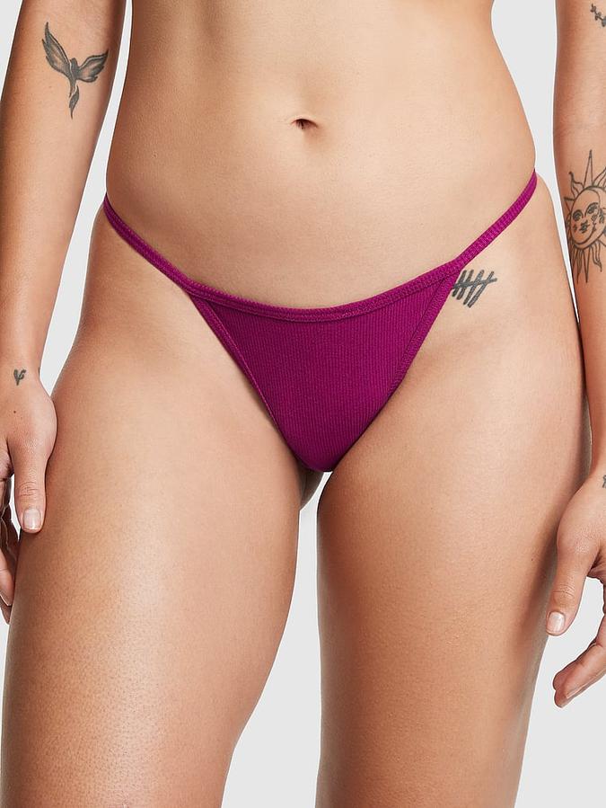 Cotton V-String Panty