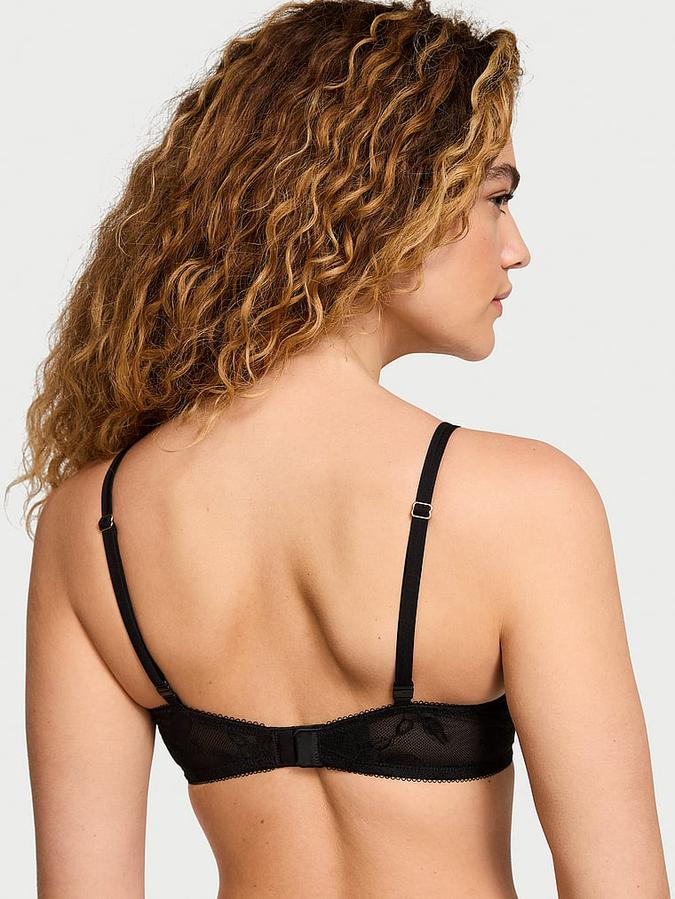 Rose Lace Push-Up Bra image number 1