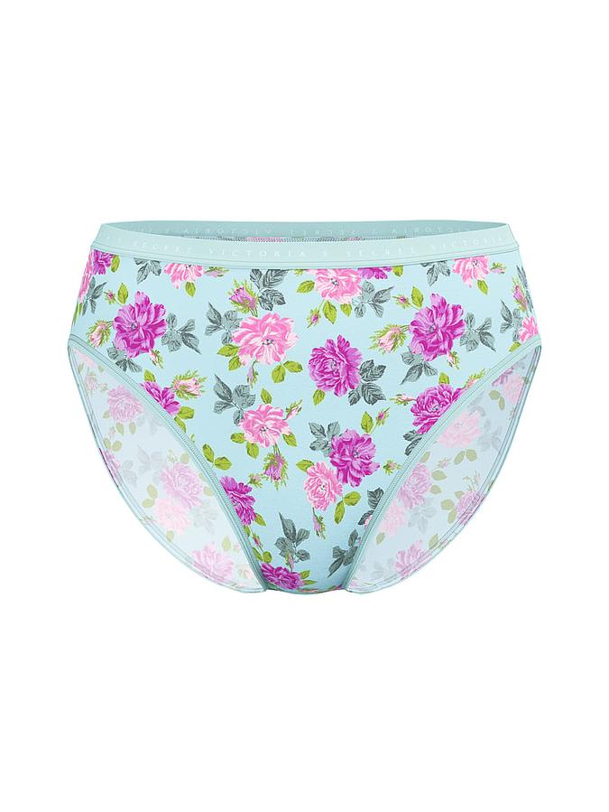 Stretch Cotton High-Leg Brief Panty image number 2