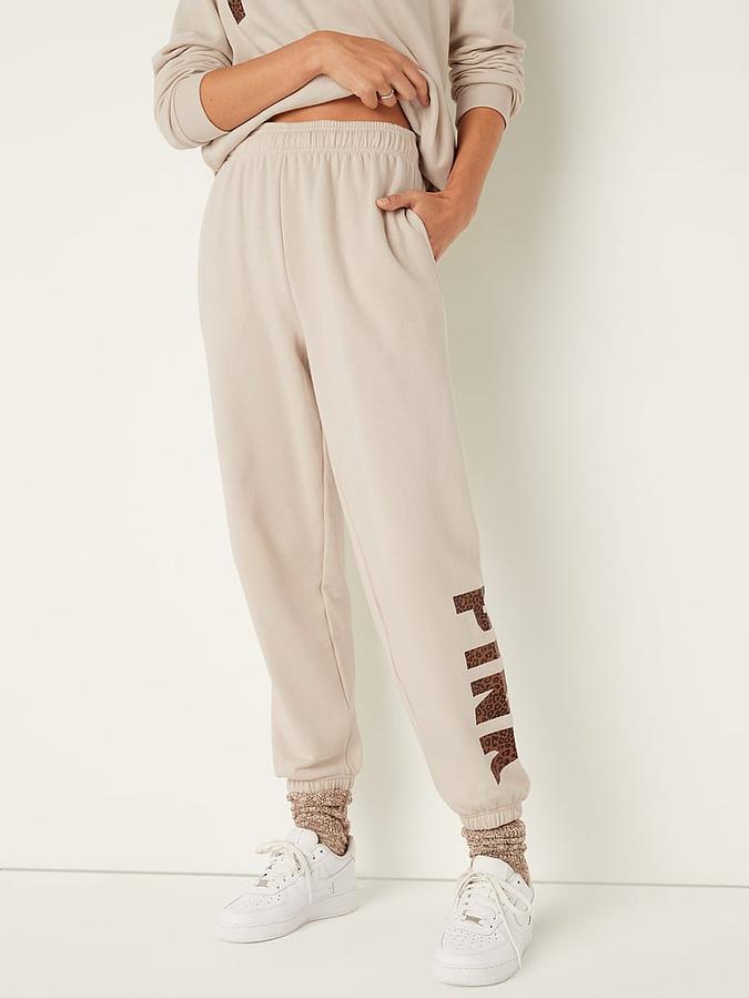 Fleece Baggy Campus Sweatpants image number 0