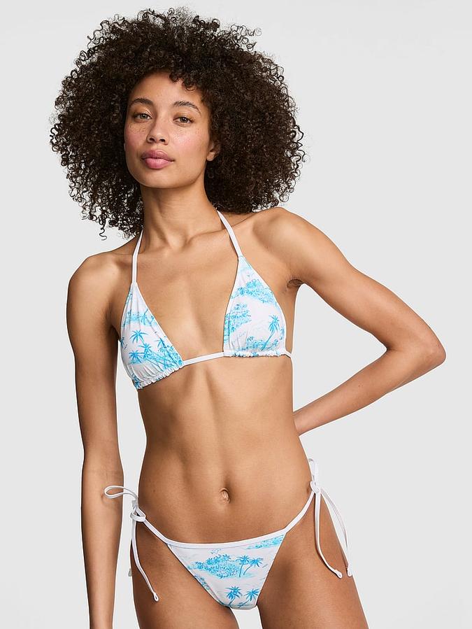Reversible Side-Tie Cheeky Bikini Bottom