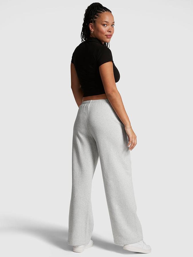 Premium Fleece Wide Leg Sweatpants image number 1