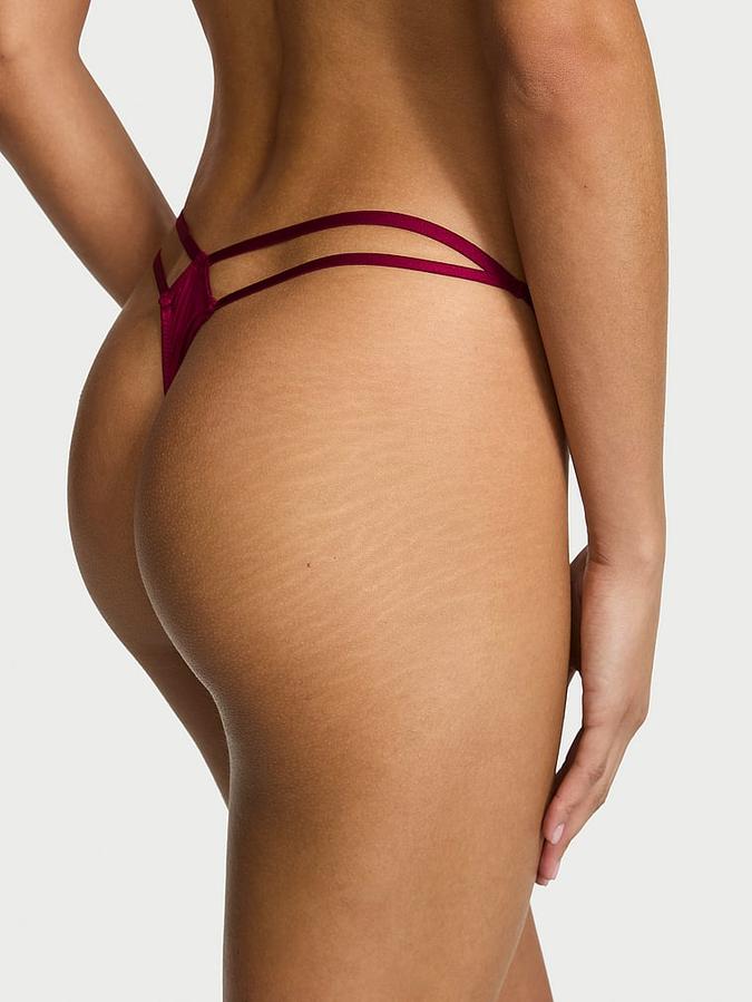 Scarlet Rose Shine Thong Panty
