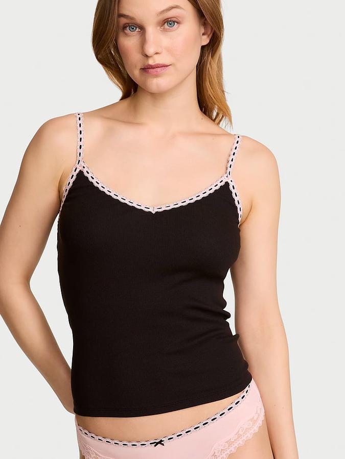 Flirty Cotton Rib Cami