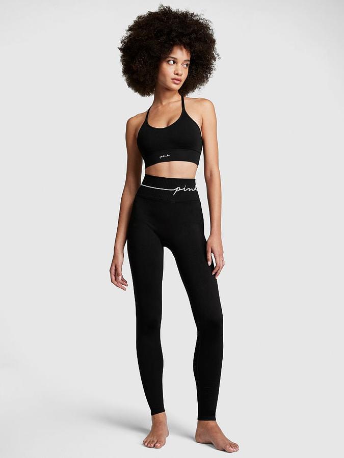 Seamless High-Waist Leggings image number 0