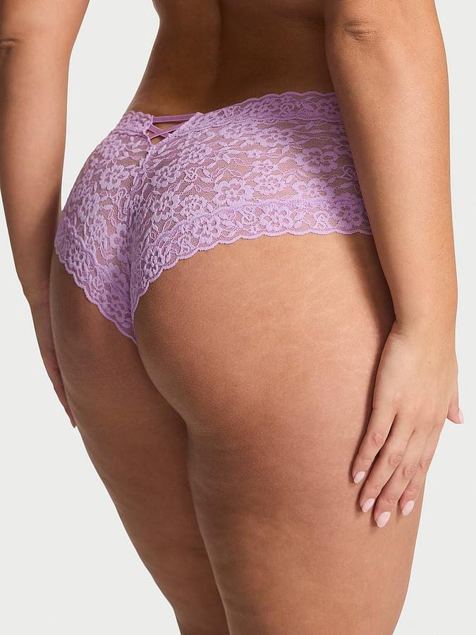 Blossom Lace Strappy-Back Cheeky Panty