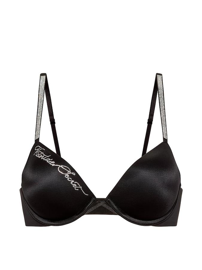 Shine Script Push-Up Bra image number 2