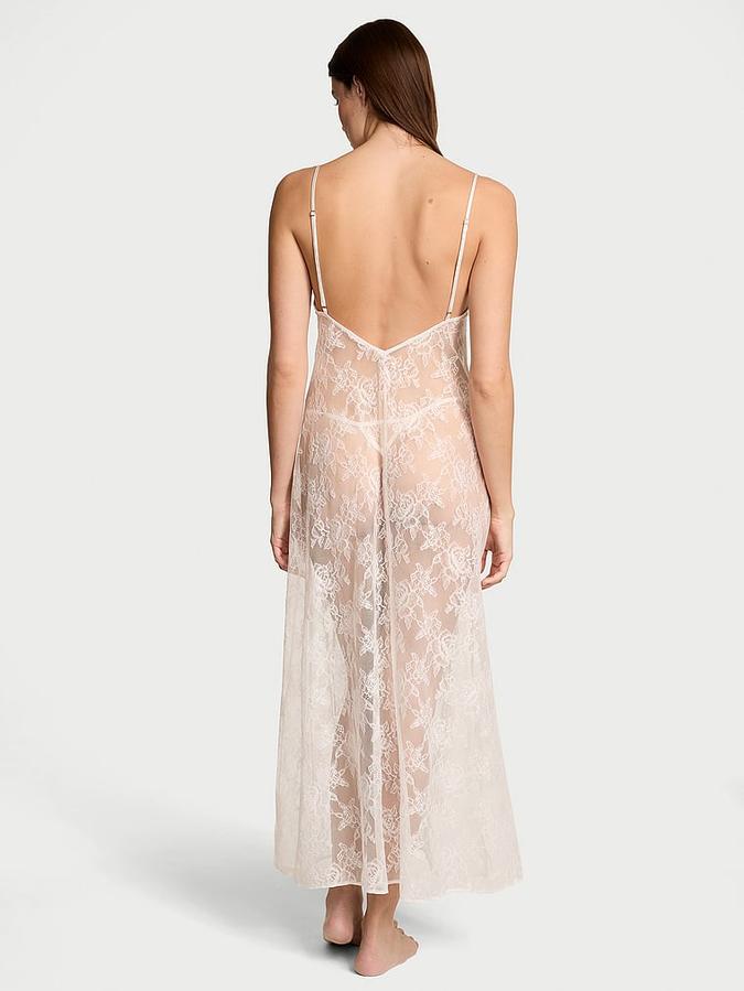 Rose Lace Long Slip image number 1