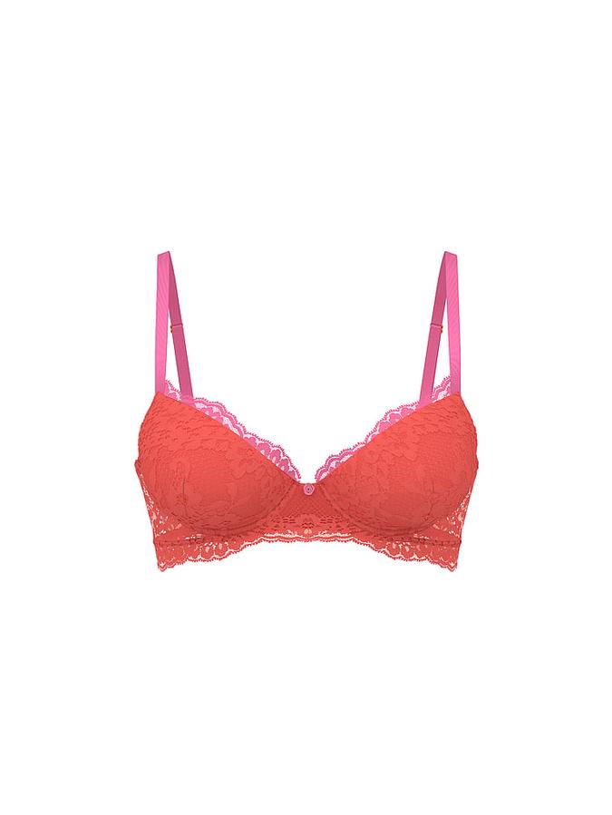 Lace Lightly Lined Demi Bra image number 2