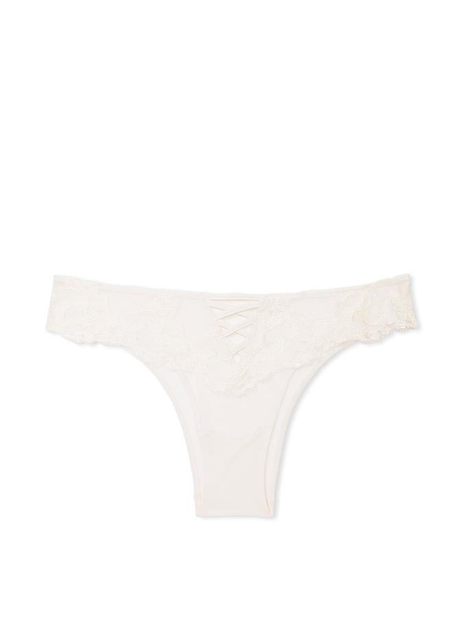 Boho Floral Embroidery Brazilian Panty image number 2