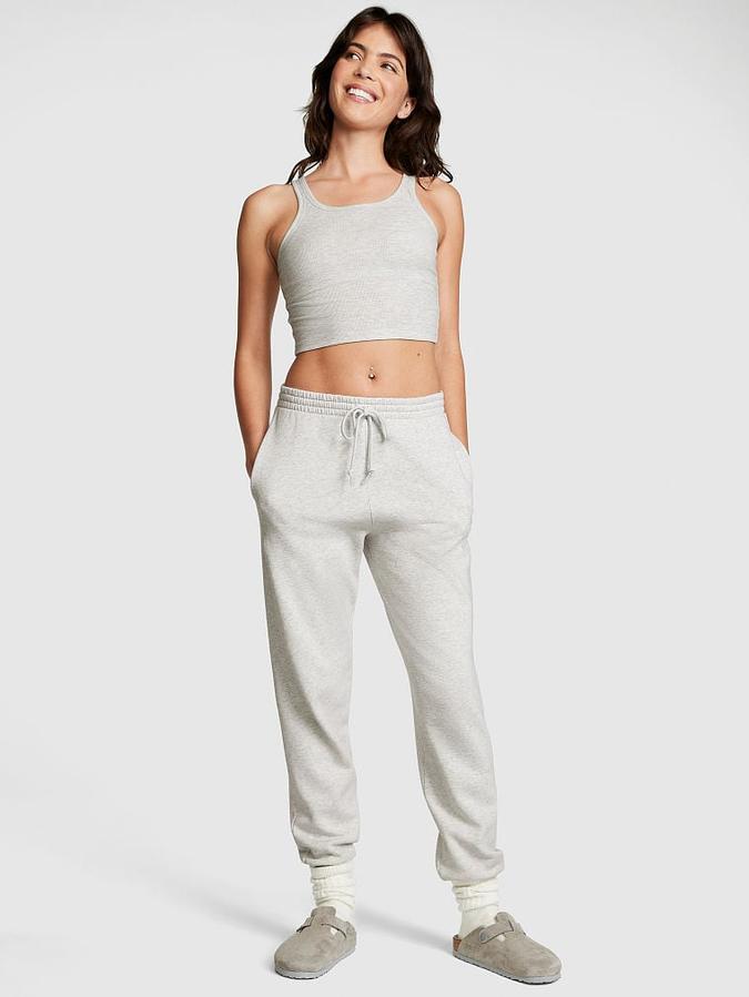 Cropped Rib Tank Top image number 3