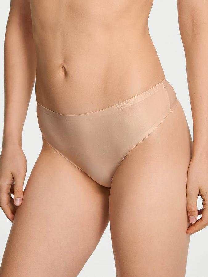 Body by Victoria Flex Mid-Rise Thong Panty image number 0