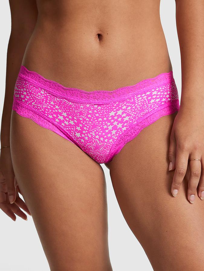 Everyday Lace-Trim Cheekster Panty image number 0