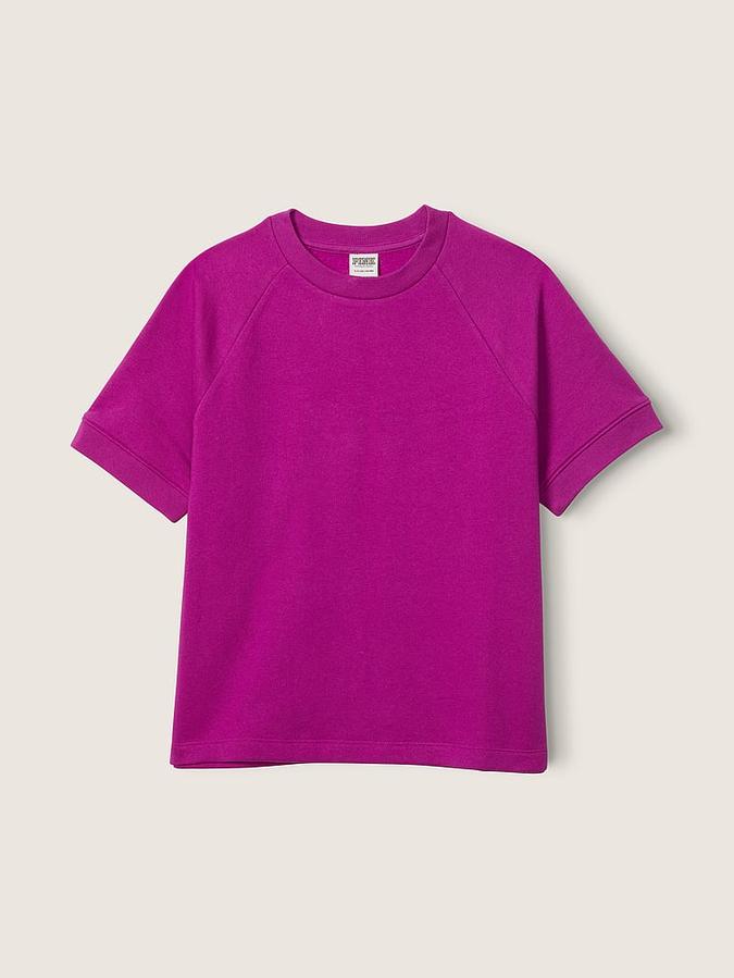 Everyday Fleece Short-Sleeve Crewneck Sweatshirt image number 2