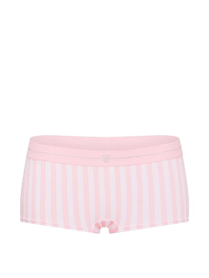 Shine Logo Cotton Boyshort Panty image number 2