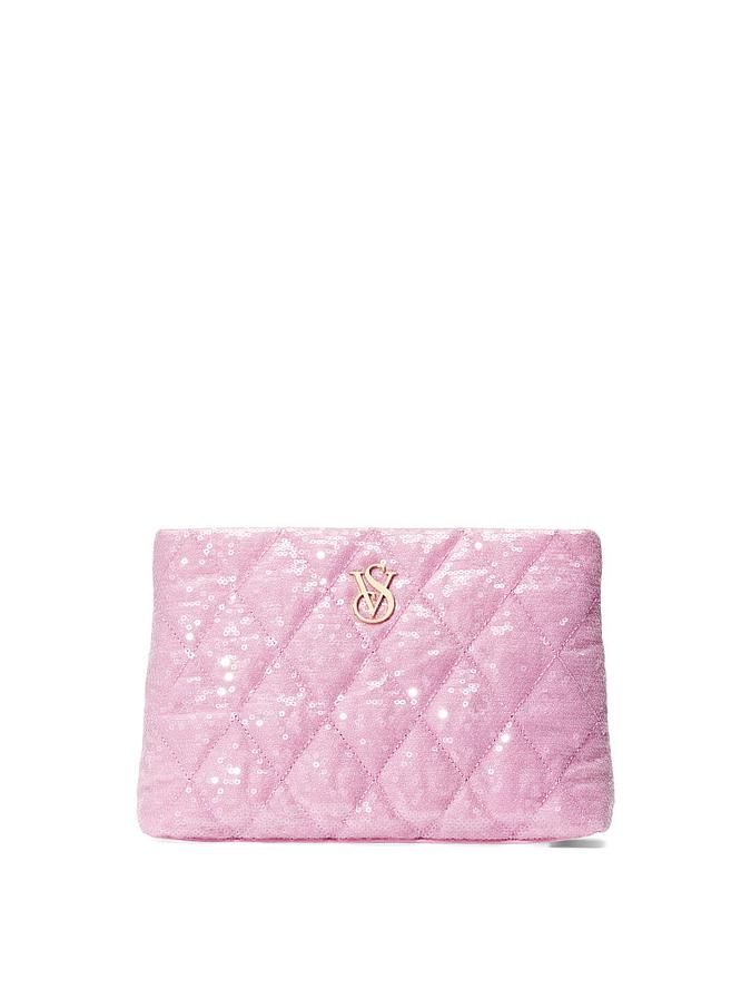 The Victoria Sequin Cosmetic Clutch image number 0