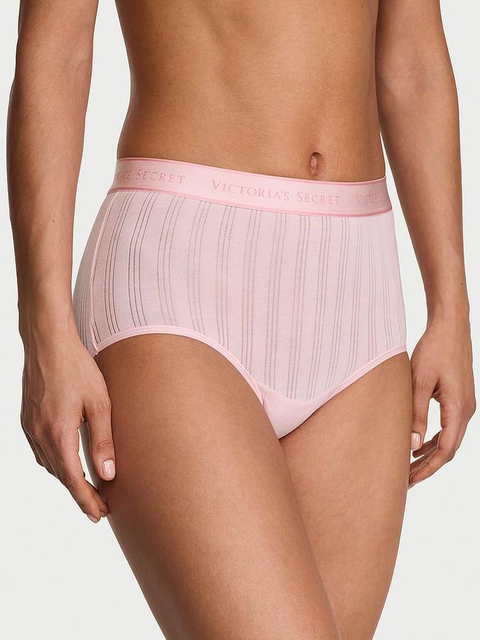 SoSoft&trade; Modal Ultra-Fine Logo Modern Brief Panty