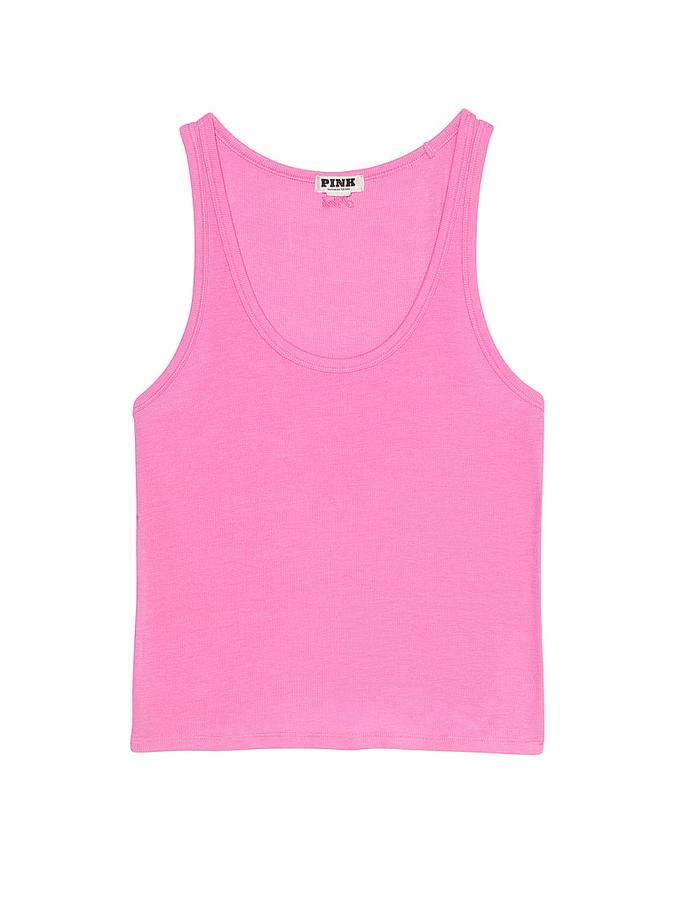 Ribbed Modal Scoop Tank image number 2