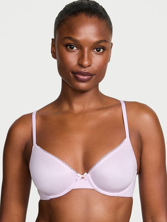 Invisible Lift Unlined Smooth Demi Bra image number 0