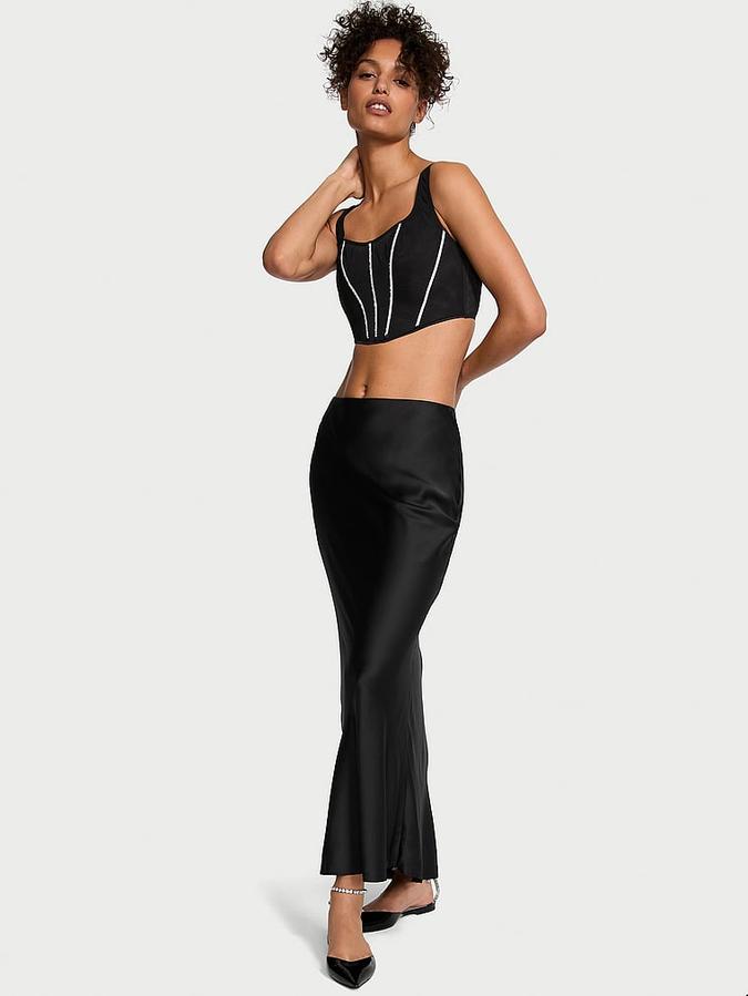 Sheer Shine Corset Top image number 5
