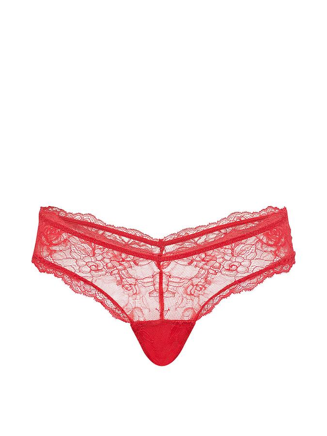 Rose Lace High-Leg Cheeky Panty image number 2