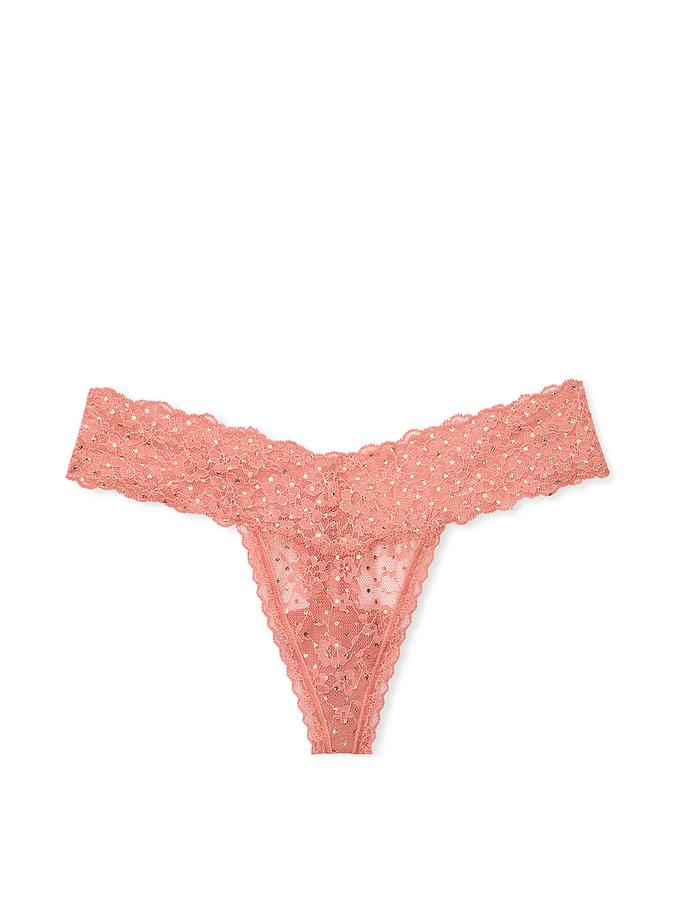 Lace Thong Panty image number 1