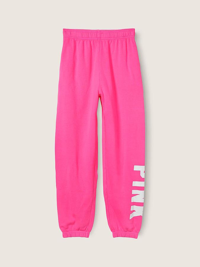 Fleece Baggy Campus Sweatpants image number 2