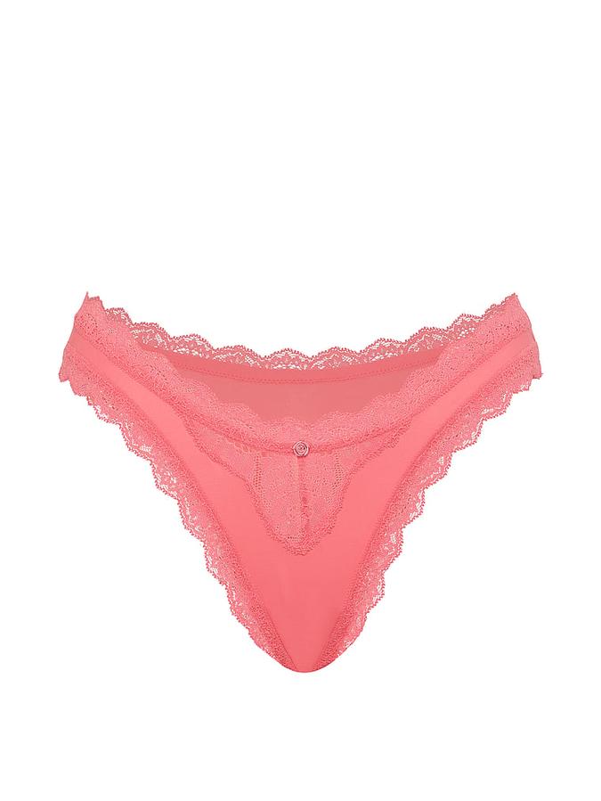 Lace-Trim Brazilian Panty image number 2