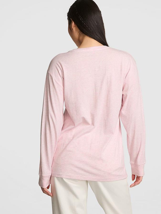 Campus Cotton Long-Sleeve Tee