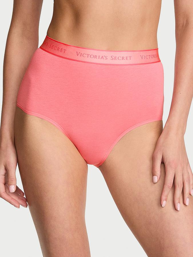 Logo Cotton Modern Brief Panty