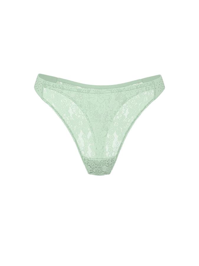 Bling Lacie Logo Scoop Thong