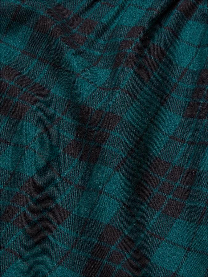 Flannel Boxy Pajama Shorts image number 3