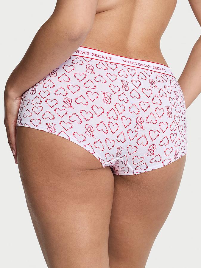 Logo Cotton Boyshort Panty
