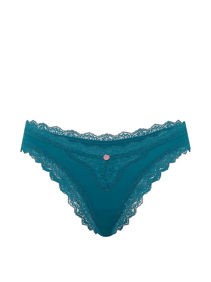 Lace-Trim Brazilian Panty image number 2