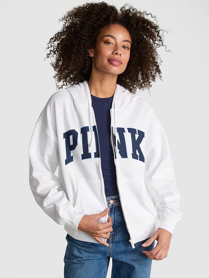 Ivy Fleece Campus Full-Zip Hoodie