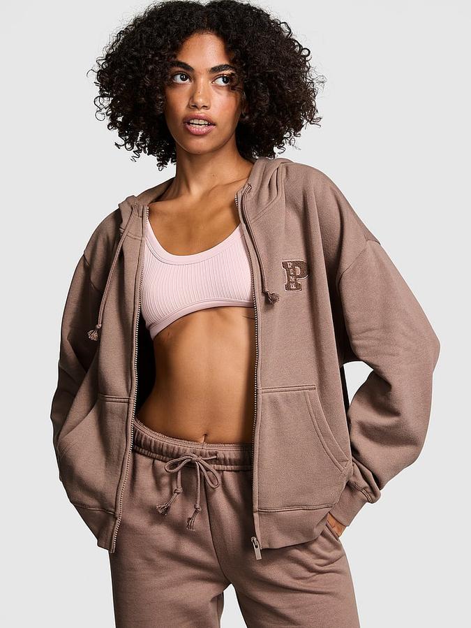 Ivy Fleece Campus Full-Zip Hoodie image number 0